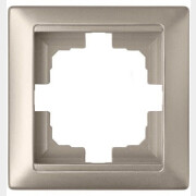 Рамка BYLECTRICA Стиль шампань (ЮЛИГ.735212.206шамп)