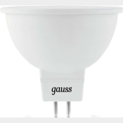 Лампа светодиодная GU5.3 GAUSS Black MR16 5 Вт 6500К (101505305)