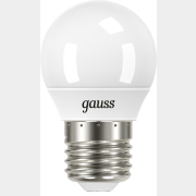 Лампа светодиодная E27 GAUSS Black 9,5 Вт 6500К (105102310)