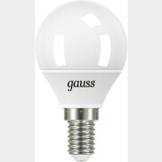 Лампа светодиодная E14 GAUSS Black 6,5 Вт 6500К (105101307)