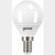 Лампа светодиодная E14 GAUSS Black 6,5 Вт 6500К (105101307)