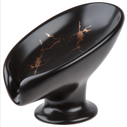 Мыльница PERFECTO LINEA Elegance  черная (35-113891)