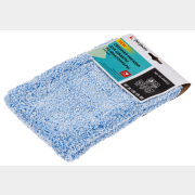 Сменная насадка для швабры PERFECTO LINEA из микрофибры голубая (44-434010)