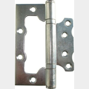 Петля дверная бабочка накладная 100 мм STARFIX белый цинк 50 штук (SMP-36556-50)