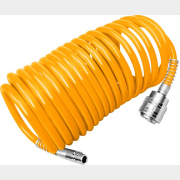 Шланг полиуретановый спиральный INGCO 5/8 мм 5 м c быстросъемами (AH1051)