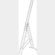 Лестница алюминиевая трехсекционная 949 см STARTUL Pro (ST9942-14)