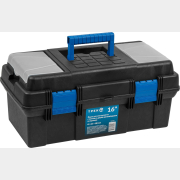 Ящик для инструмента пластмассовый ТРЕК 20220 410х210х185 мм с лотком и органайзерами (TR20220)