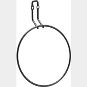 Держатель для полотенец FORA Fresh кольцо черный (FOR-FR011BL)