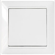 Выключатель одноклавишный с самовозвратом скрытый BYLECTRICA Стиль белый (С1 10-896)