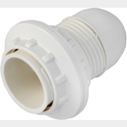 Патрон Е14 с резьбовым вводом и 2 абажурными кольцами BYLECTRICA (Е14РК-006 2К)