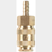 Фитинг пневматический елочка 8 мм-быстросъем МАМА ECO латунь (AB-F/E08)