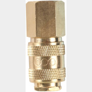 Фитинг пневматический внутренняя резьба G3/8-быстросъем МАМА ECO латунь (AB-F/FT38)