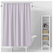 Штора для ванной комнаты 180х180 с кольцами PERFECTO LINEA Secret розы (36-118108)