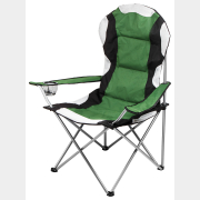 Кресло складное ARIZONE с держателем для бутылок и чехлом зеленое (42-606001)