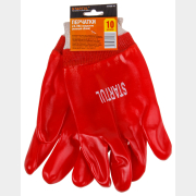 Перчатки хлопчатобумажные с полным ПВХ покрытием STARTUL размер 10 (ST7505-10)