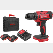 Дрель-шуруповерт аккумуляторная WORTEX BD 1820-1 Li XLT SET (0329209)