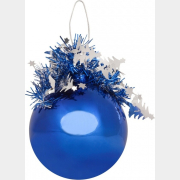 Набор елочных игрушек МОРОЗКО Сюрприз синий глянец 7,5 см 8 штук (ТН75053)