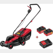 Газонокосилка аккумуляторная WORTEX CLM 3336 XLT SET (0334249)