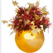 Набор елочных игрушек МОРОЗКО Сюрприз золото глянец 7,5 см 8 штук (ТН75055)