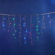 Гирлянда новогодняя светодиодная UNIEL ULD-B3010-200/DTA MULTI IP20 Бахрома 3 м 200 диодов мультиколор