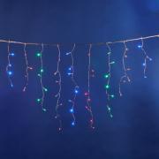 Гирлянда новогодняя светодиодная UNIEL ULD-B3010-200/DTA MULTI IP20 Бахрома 3 м 200 диодов мультиколор