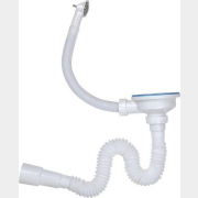 Сифон для кухни 3 1/2" с круглым переливом выход 40/50 мм AV ENGINEERING (AVE129779)