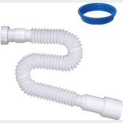 Гибкая труба с гайкой 1 1/4"х40/50 с конусной прокладкой AV ENGINEERING 740 мм (AVE129795)