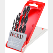 Набор сверл по дереву 4-10 мм 5 штук WORTEX (WDBS4010W10511)