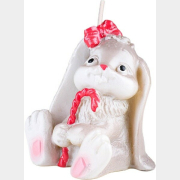 Свеча Кролик с конфетой 7,5х6 см (9083769)