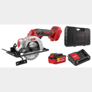 Пила циркулярная аккумуляторная WORTEX CCS 1814 XLT SET (0329269)