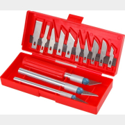 Набор скальпель-ножей для точных работ по дереву ВОЛАТ 13 предметов (18030-13)