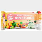 Мыло туалетное SALUT Фруктовое 100 г (4657767580144)