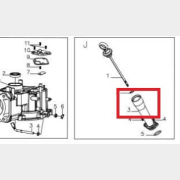 Горловина масляная для газонокосилки GUNTER LMB-420, 480SV (Y7320000000)