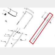Трос остановки двигателя для газонокосилки GUNTER LMB-420, 480 (G639XXN0000)