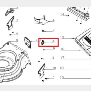 Адаптер внешний для газонокосилки GUNTER LMB-480SV, 530SV (G62D1000000)