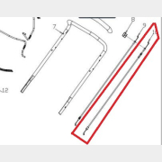 Трос привода для газонокосилки GUNTER LMB-480SV, 530SV (G339XY90000)