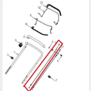 Трос остановки двигателя для газонокосилки GUNTER LMB-530SV (G639XXNN000)