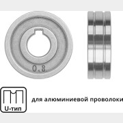 Ролик подающий для проволоки SOLARIS 0,8-1,0 мм U-тип (WA-2439)
