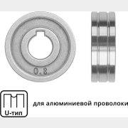 Ролик подающий для проволоки SOLARIS 0,8-1,0 мм U-тип (WA-2439)