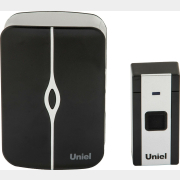 Звонок дверной беспроводной UNIEL UDB-015W-R1T1-36S-100M-WH/BL (UL-00006434)