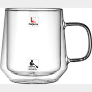 Кружка стеклянная PERFECTO LINEA Tagus с двойными стенками 430 мл (30-354400)