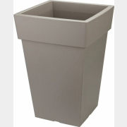 Кашпо для цветов IDEA Тубус 7,5 л французский серый (М3178)