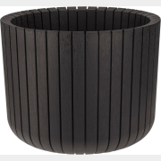 Кашпо для цветов IDEA Шато 8 л коричневый ротанг (М3039)