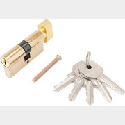 Сердцевина замка (евроцилиндр) с вертушкой СТАНДАРТ Z.I.60В-5K 30х30 BP золото (9914)