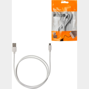 Кабель TDM ДК 4 USB-A - micro USB 1 м белый (SQ1810-0304)