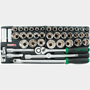 Набор инструментов 1/2" 6 граней 43 предмета TOPTUL (GCAT4301)