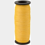 Шнур полипропиленовый крученый 1,5 мм 50 м желтый