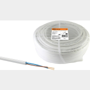 Провод ПВС 2х0,75 TDM 100 м белый (SQ0118-0033)