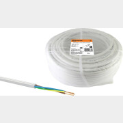 Провод ПВС 3х1,5 TDM 100 м белый (SQ0118-0039)