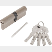 Сердцевина замка (евроцилиндр) СТАНДАРТ MAX 90-5K SN матовый никель (14792)